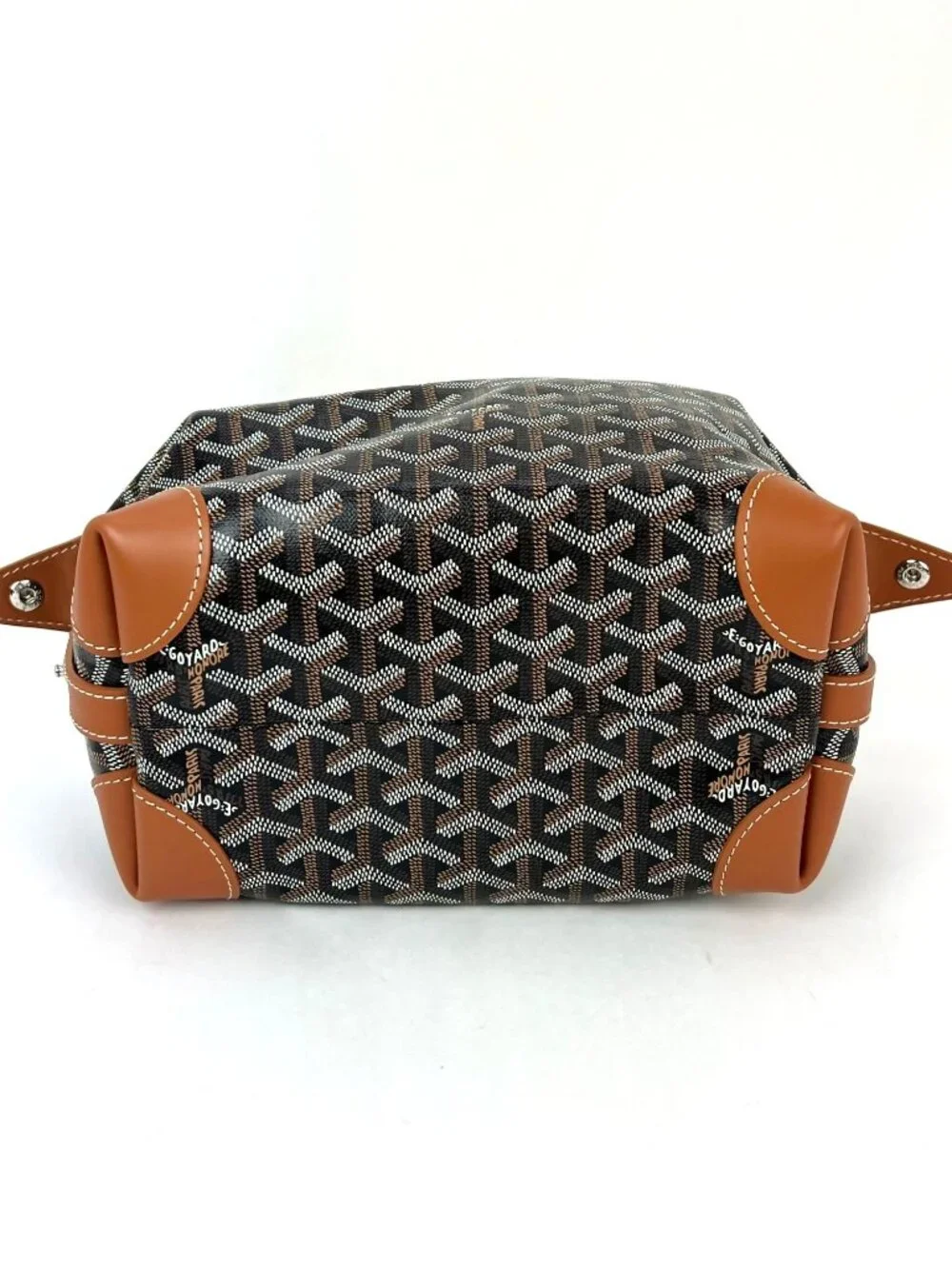 Goyard Goyardine Boeing 25 Trousse De Toilette Black Case